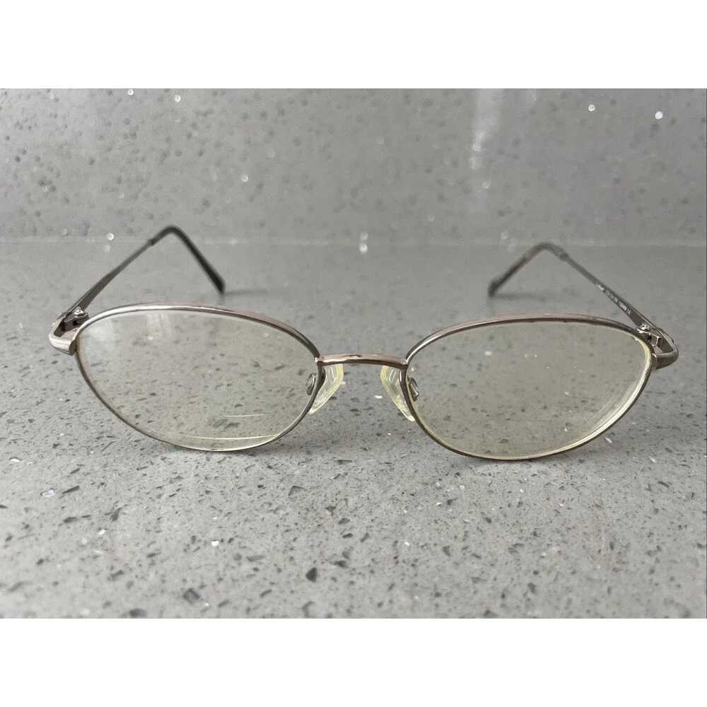 Charmant Eyeglasses US7652 Titanium 50-17-130 FRAMES ONLY full rim Color BR
